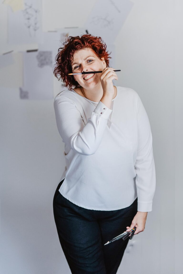 Bregje over creatief aan de slag voor zelfontwikkeling en het maken van een mini schetsboekje