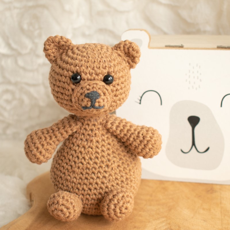 gehaakt beertje haken knuffel