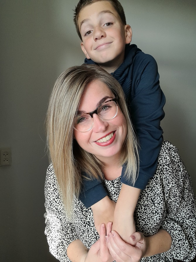 Blog Leef vandaag, want niemand beloofd je morgen Nathalie Hageman met zoon
