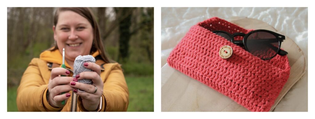 DIY zonnenbrilhoesje haken