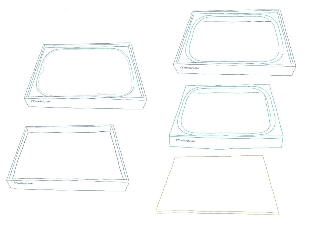 illustratie speelbakken