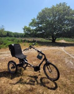 Vakantie Blaricum driewieler fiets Cortes