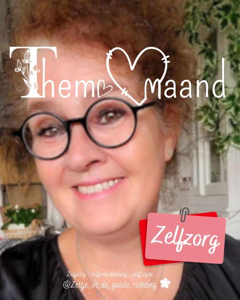 Januari Themamaand over Zelfzorg aankondiging