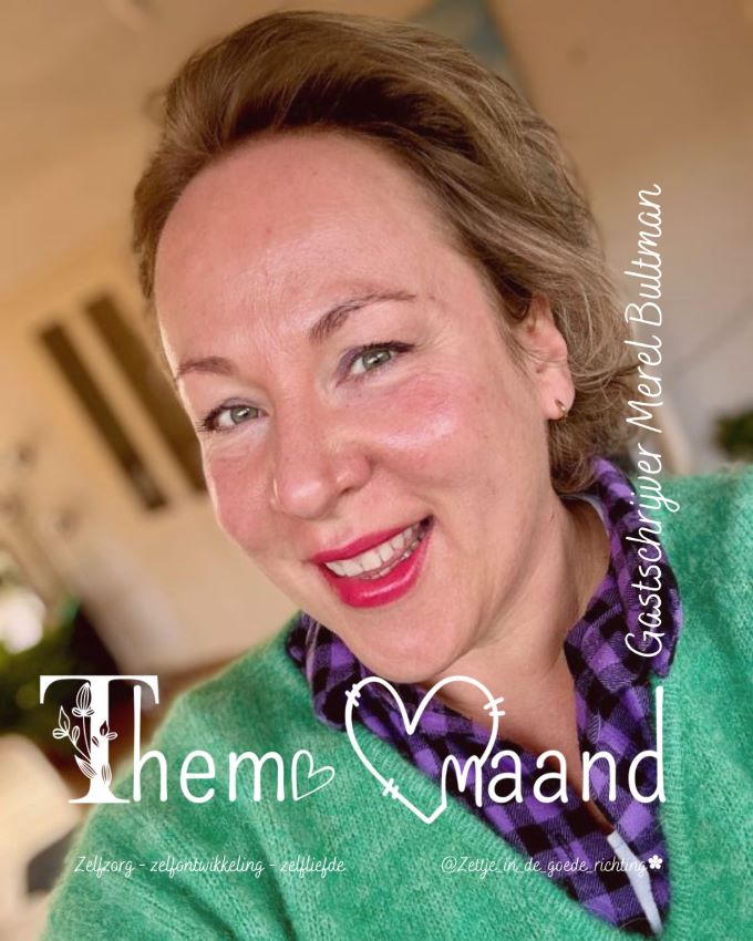 Gast Merel - Themamaand Zelfzorg aankondiging profiel foto