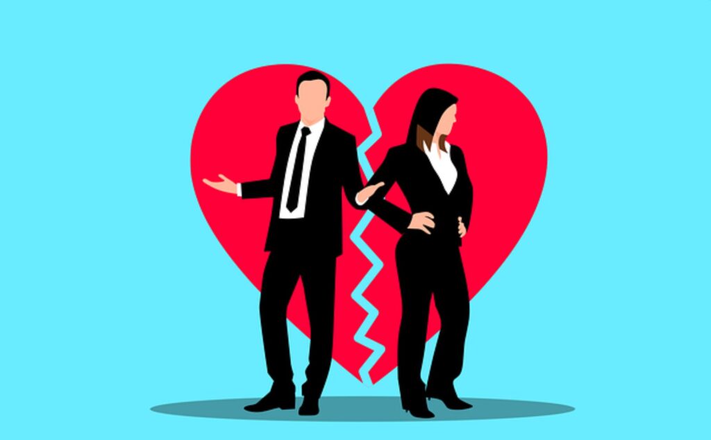 Koppel met gebroken hart bij Challenge vraag - Wat is een terugkerende ruzie met je partner